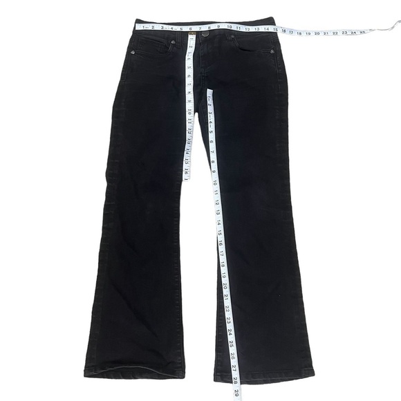 Kut From The Kloth Black Farrah Baby Bootcut Jeans Size 6 Women’s - Picture 5 of 8